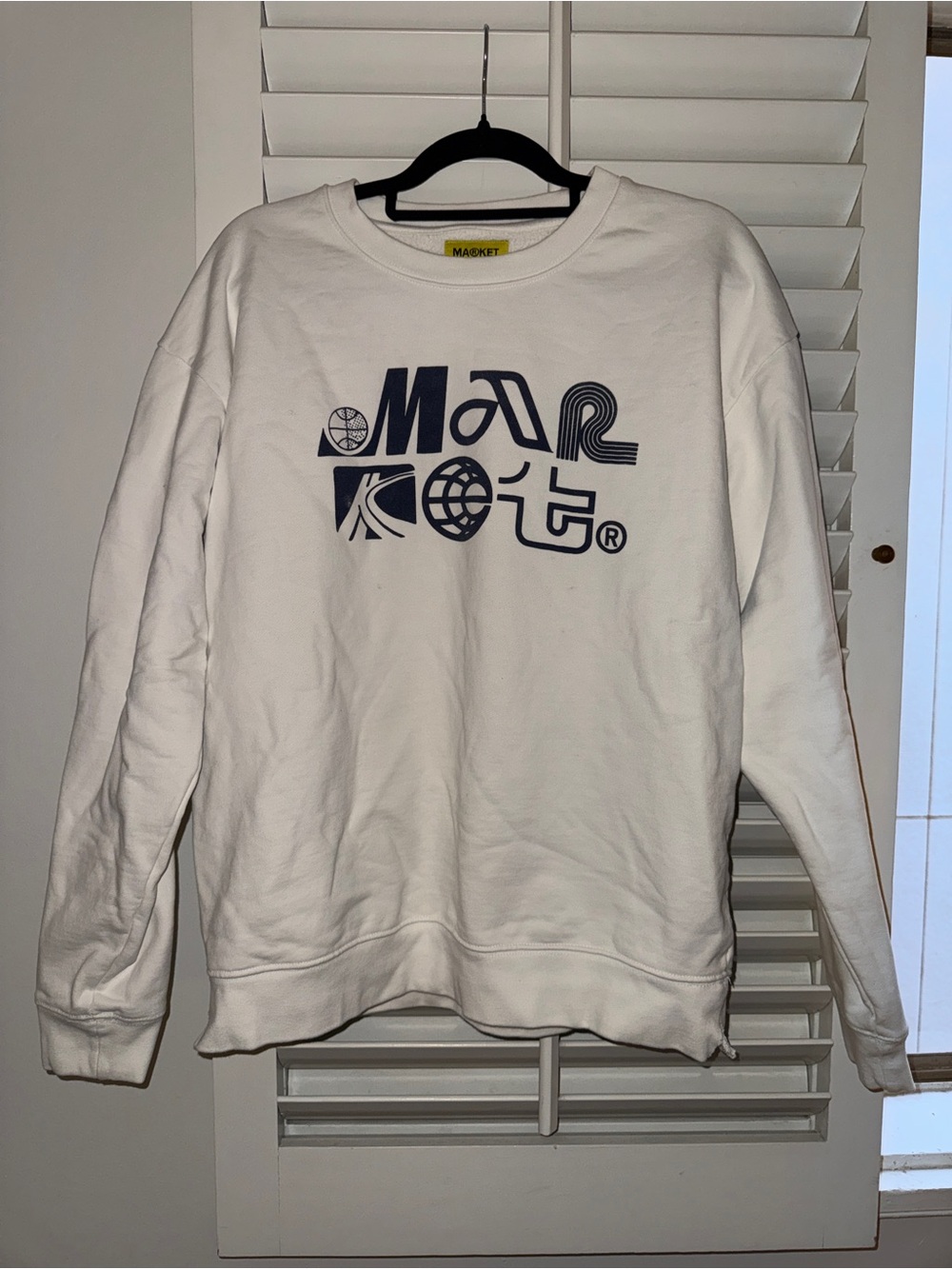Market LA Graphic Crewneck Sweatshirt - White